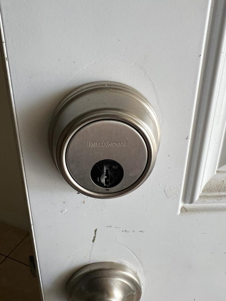 Home locksmith deadbolt in St. Johns, FL
