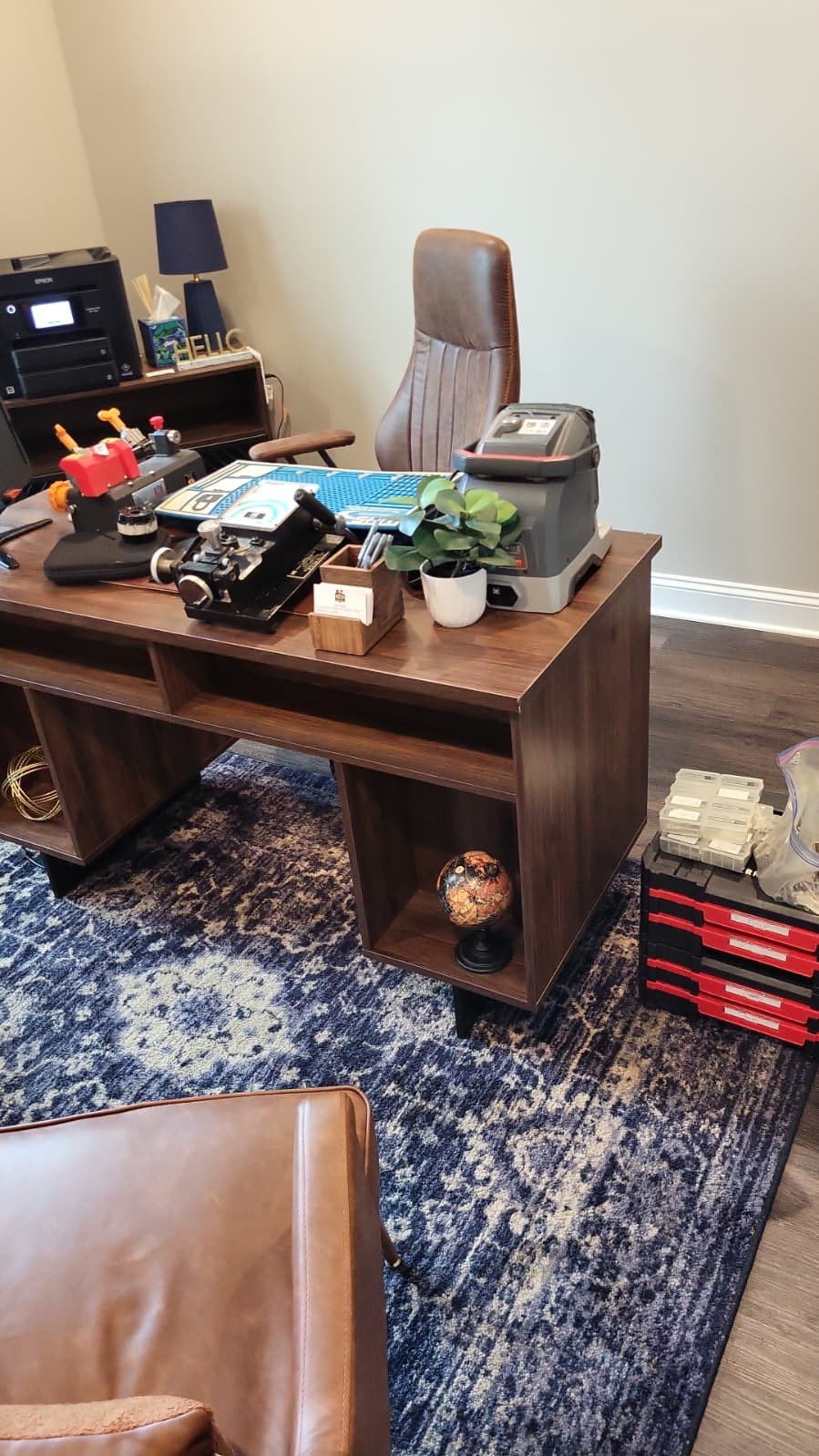 Locksmith Office and key machines in St. Johns, FL